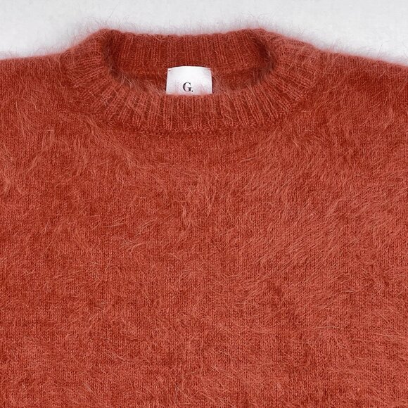 G. Label by Goop Oversize Angora Crew Sweater in Rose Size M - NWOT - Picture 3 of 9